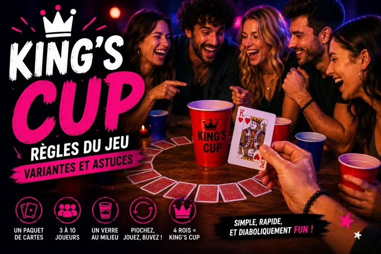 kings cup jeu